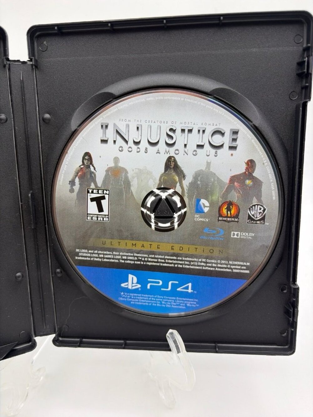 Injustice: Gods Among Us Ultimate Edition (Sony PlayStation 4, 2013) Disc Only